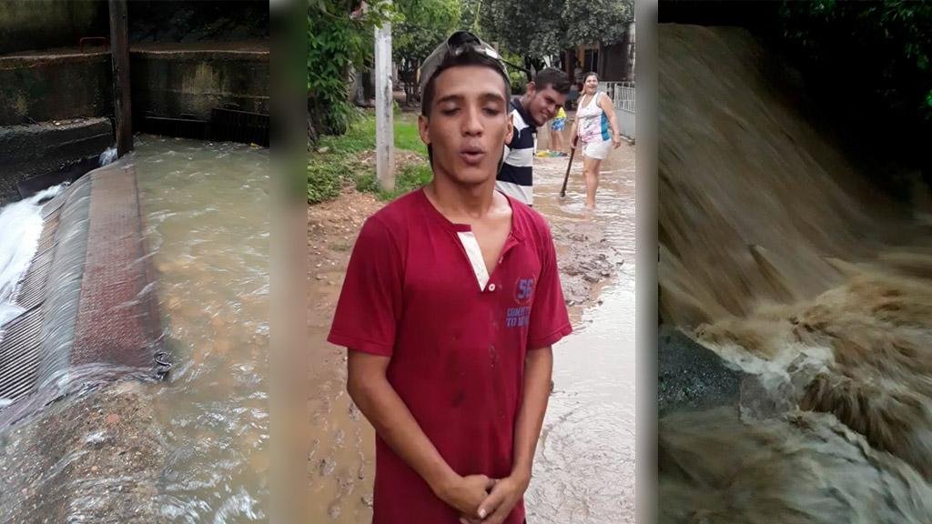 DENUNCIAN ESTANCAMIENTO DE AGUAS EN LIBERTADOR