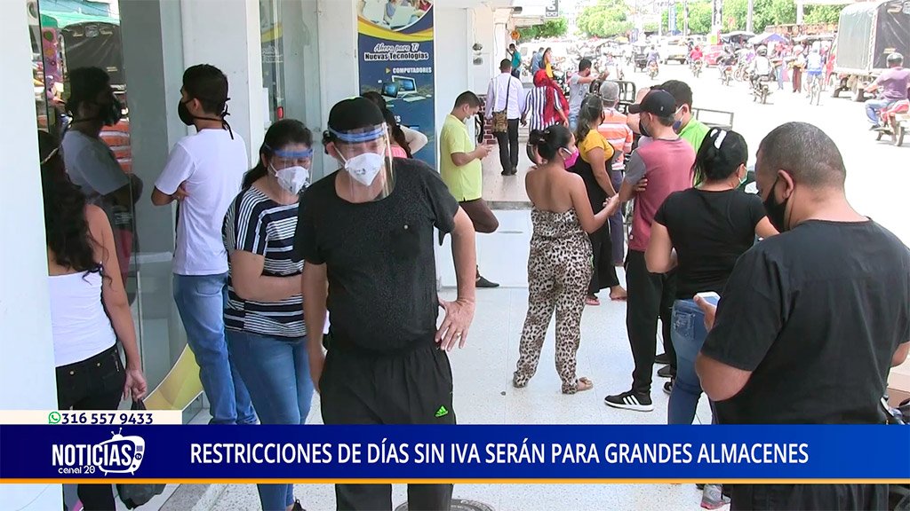 RESTRICCIONES DE DÍAS SIN IVA