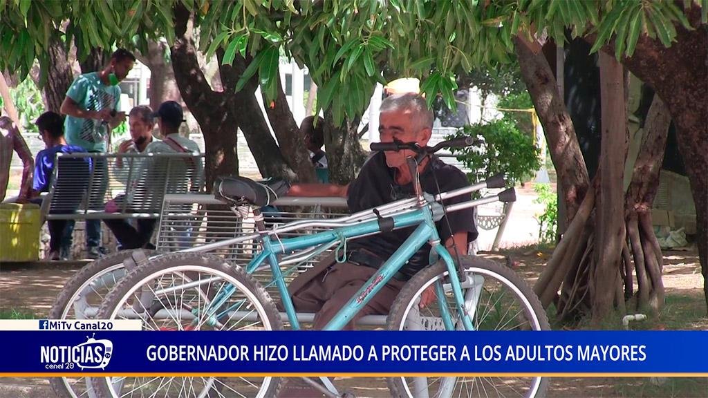 GOBERNADOR EXHORTA PROTEGER A LOS ADULTOS MAYORES