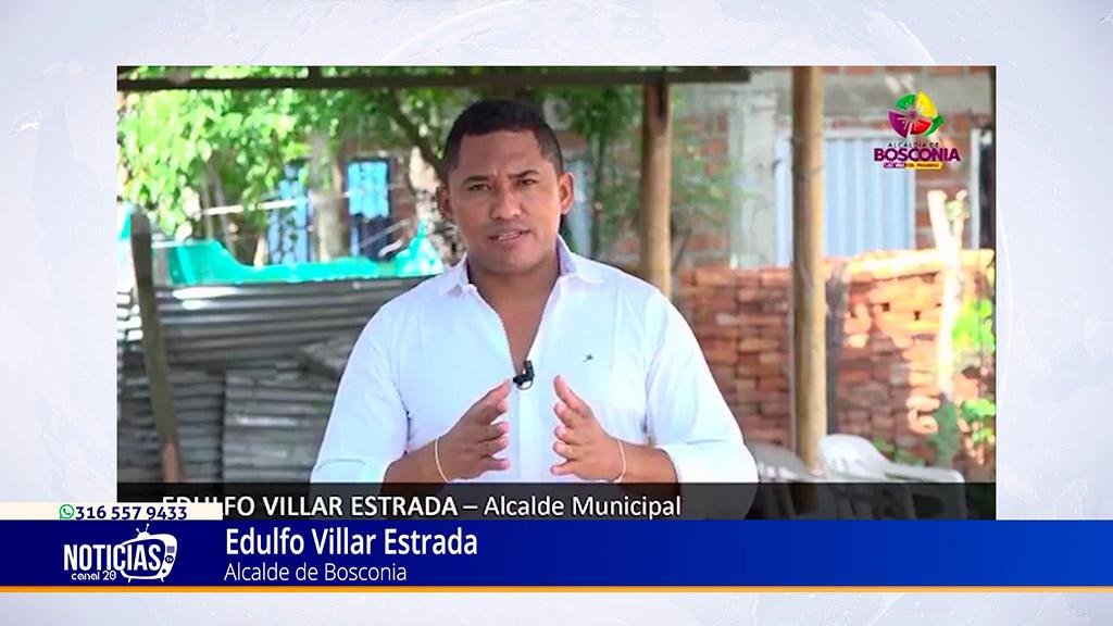 ALCALDE DE BOSCONIA, POSITIVO PARA CORONAVIRUS