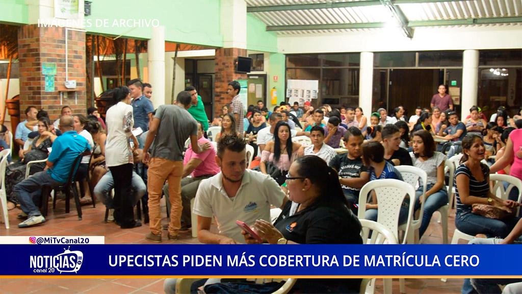 UPECISTAS PIDEN MÁS COBERTURA DE MATRÍCULA CERO