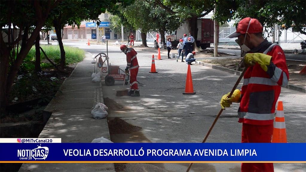 VEOLIA DESARROLLÓ PROGRAMA AVENIDA LIMPIA