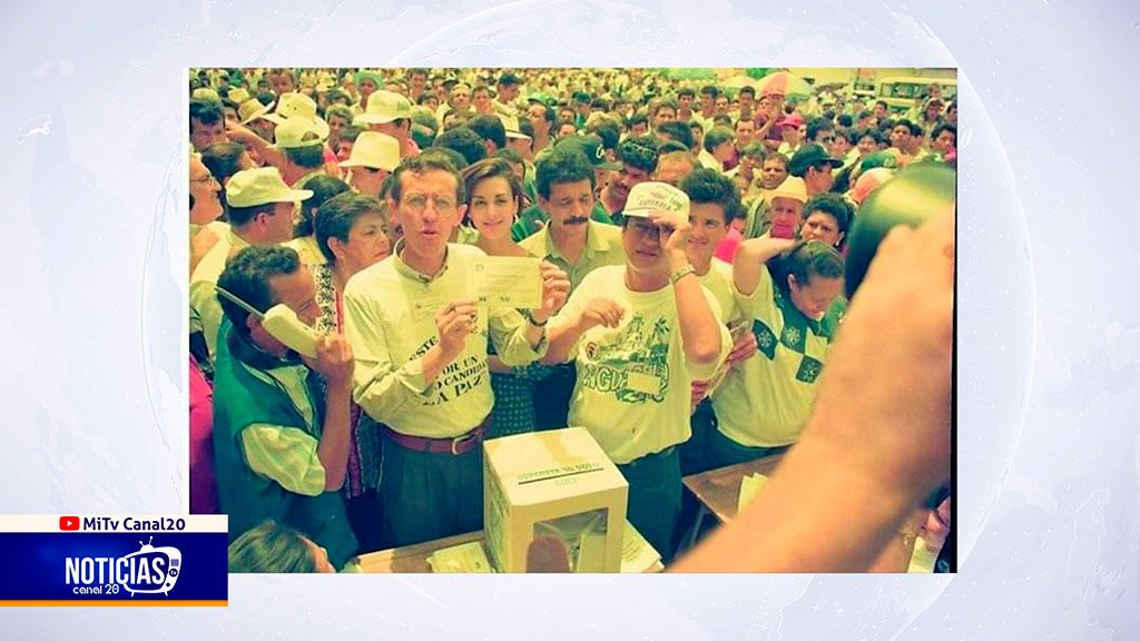 ACTOS SIMBÓLICOS EN CONMEMORACIÓN DE CONSULTA POPULAR