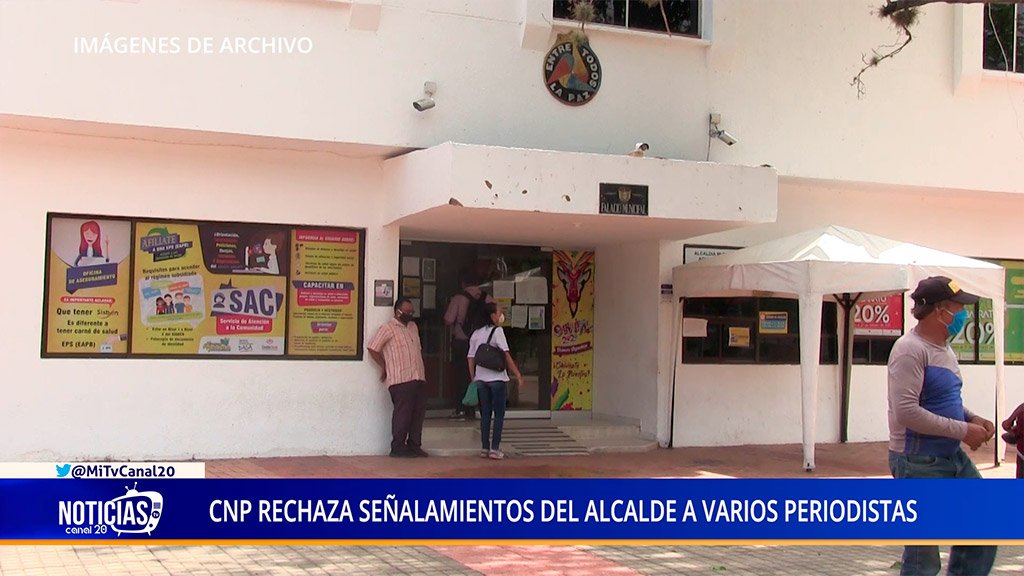 CNP RECHAZA SEÑALAMIENTOS DEL ALCALDE A VARIOS PERIODISTAS