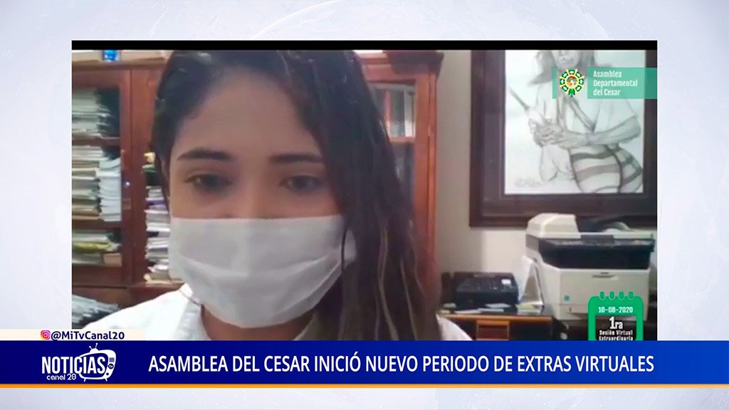 ASAMBLEA DEL CESAR INICIÓ NUEVO PERIODO DE EXTRAS VIRTUALES