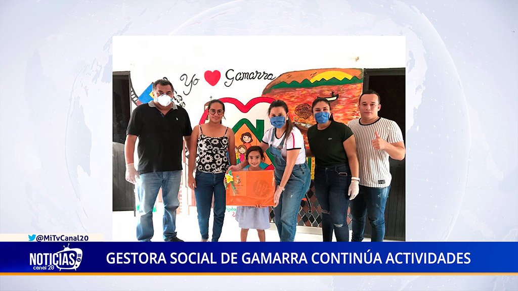 GESTORA SOCIAL DE GAMARRA CONTINÚA ACTIVIDADES