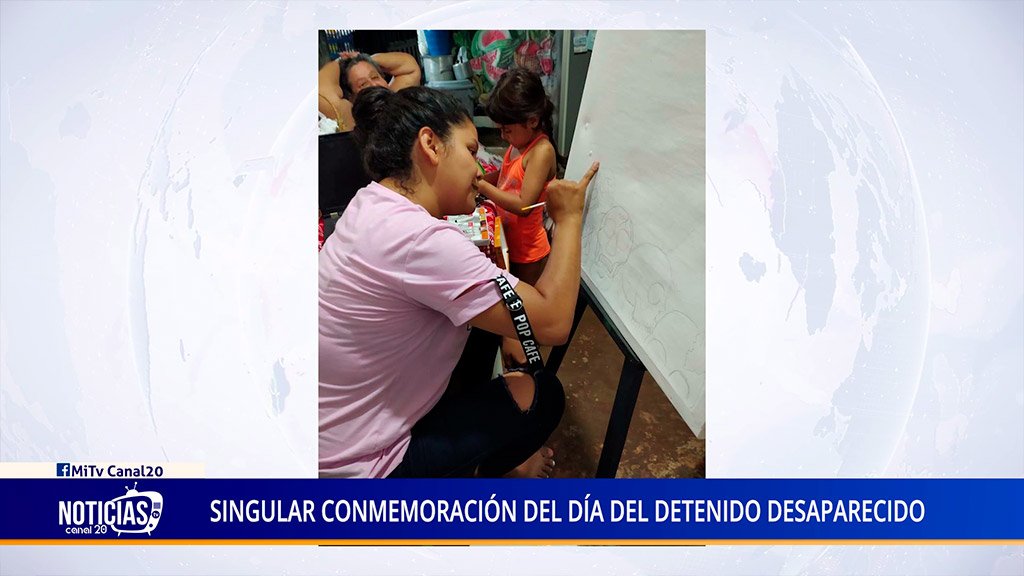 SINGULAR CONMEMORACIÓN DEL DÍA DEL DETENIDO DESAPARECIDO