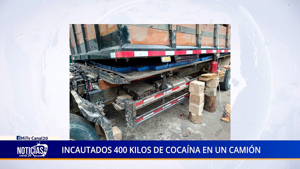 INCAUTADOS 400 KILOS DE COCAÍNA EN UN CAMIÓN