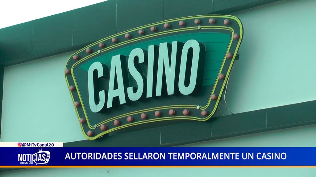 AUTORIDADES SELLARON TEMPORALMENTE UN CASINO