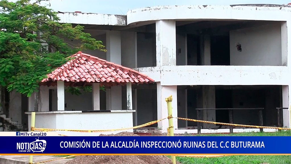 COMISIÓN DE LA ALCALDÍA INSPECCIONÓ RUINAS DEL C.C BUTURAMA