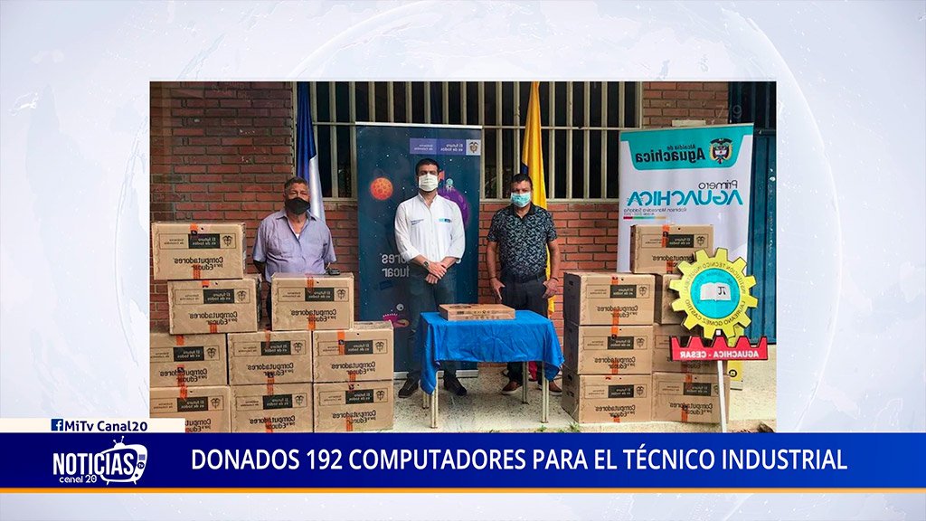 DONADOS 192 COMPUTADORES PARA EL TÉCNICO INDUSTRIAL