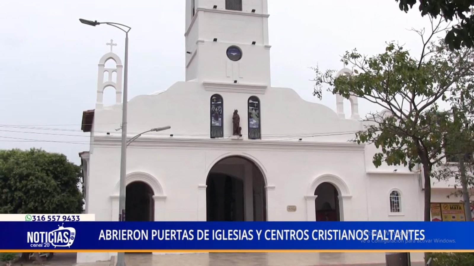 ABRIERON PUERTAS DE IGLESIAS Y CENTROS CRISTIANOS FALTANTES