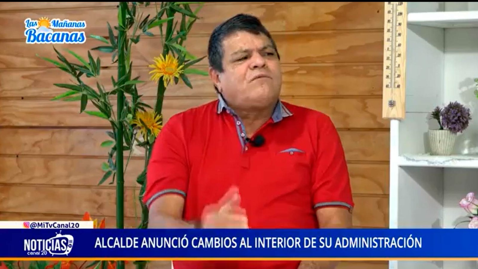 ALCALDE ANUNCIÓ CAMBIOS AL INTERIOR DE SU ADMINISTRACIÓN