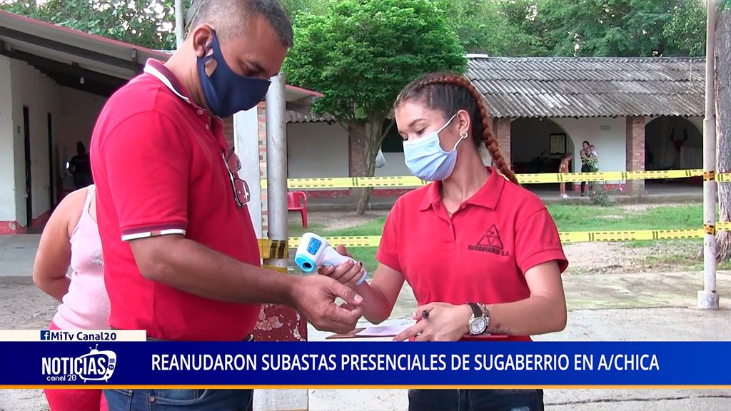 REANUDARON SUBASTAS PRESENCIALES DE SUGABERRIO EN AGUACHICA
