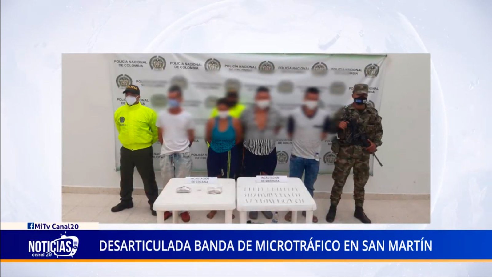 DESARTICULADA BANDA DE MICROTRÁFICO EN SAN MARTÍN ARREGLADO