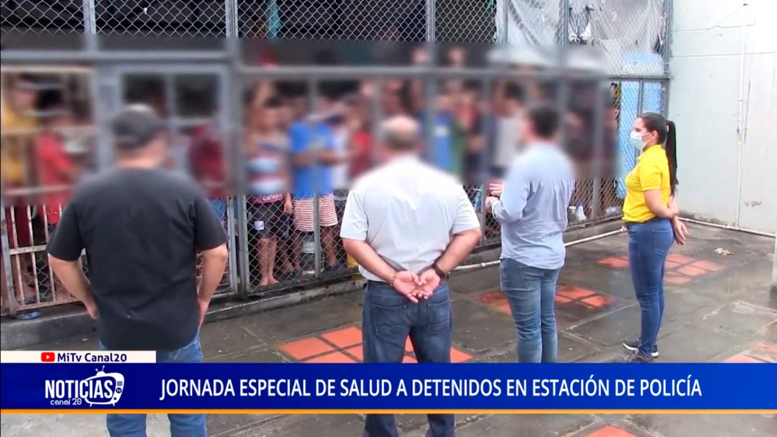 JORNADA ESPECIAL DE SALUD A DETENIDOS EN ESTACIÓN DE POLICÍA