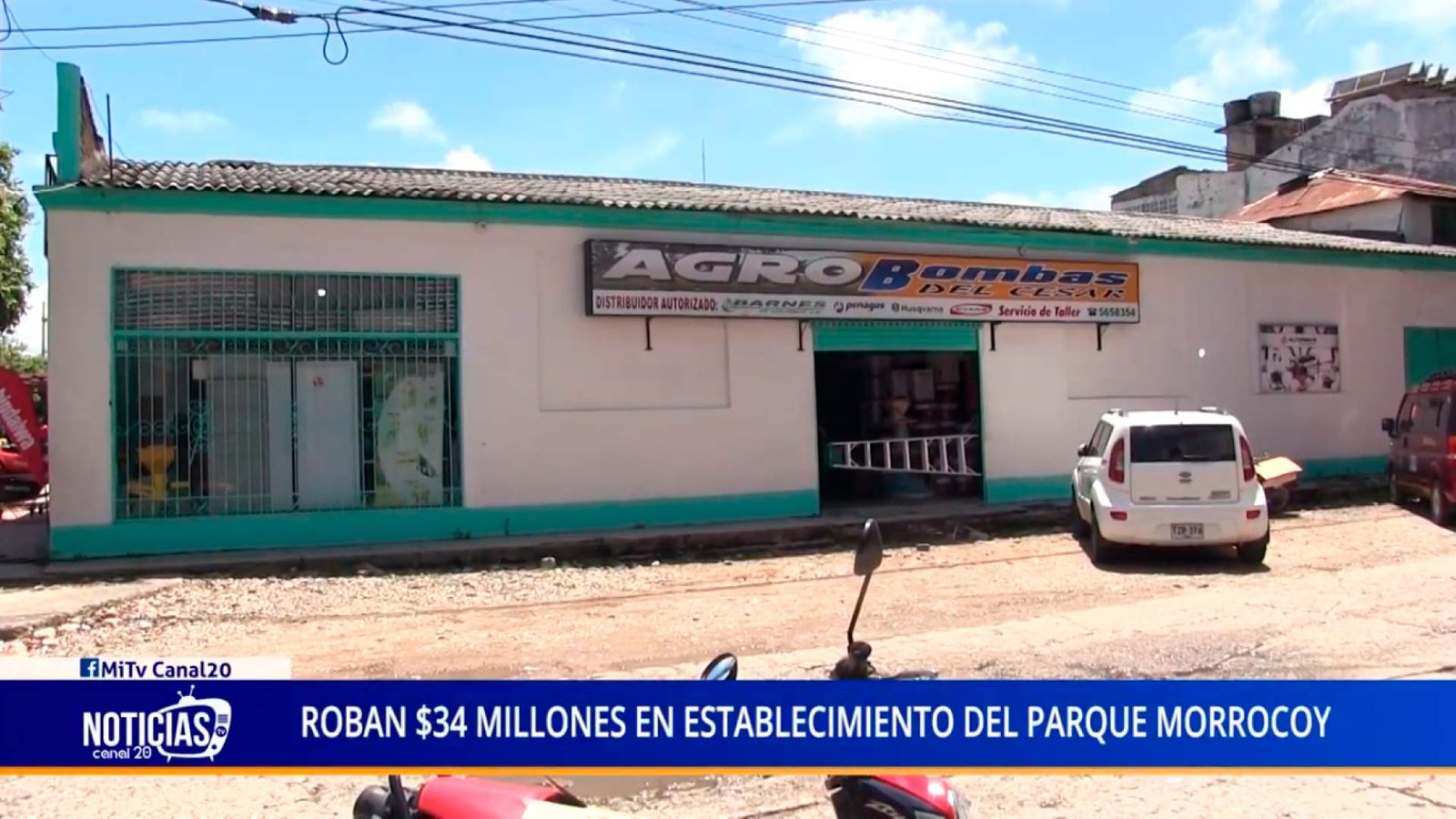 ROBAN $34 MILLONES EN ESTABLECIMIENTO DEL PARQUE MORROCOY