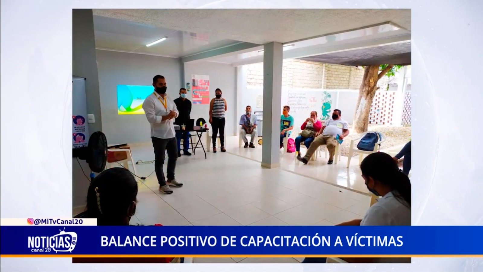 BALANCE POSITIVO DE CAPACITACIÓN A VÍCTIMAS