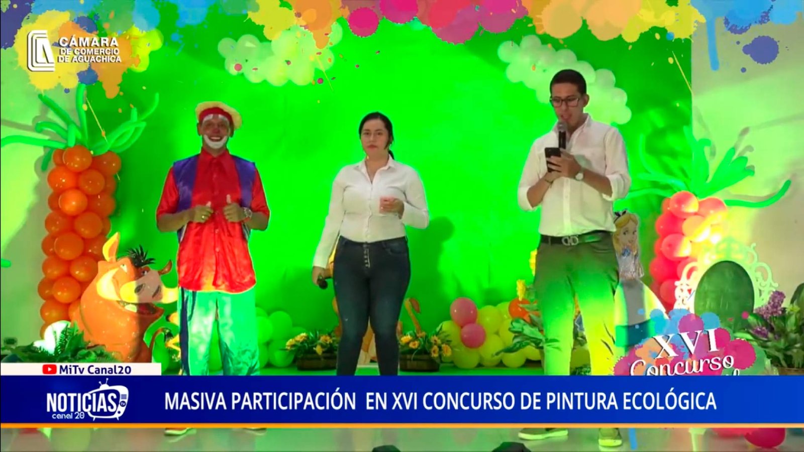 MASIVA PARTICIPACIÓN EN XVI CONCURSO DE PINTURA ECOLÓGICA