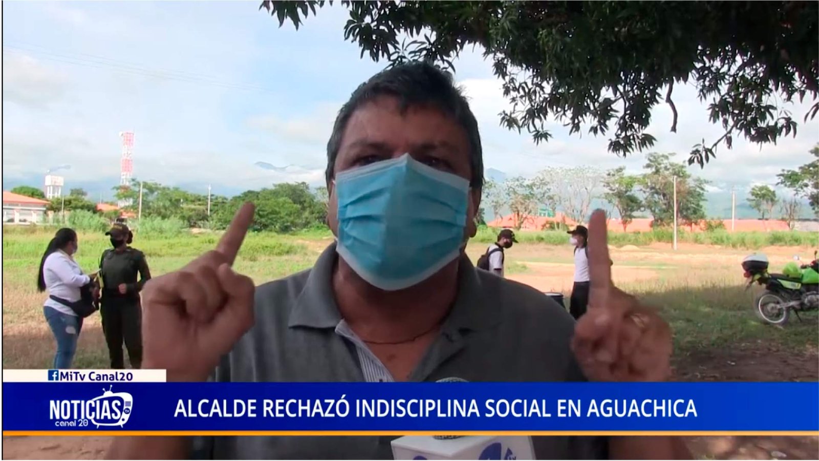 ALCALDE RECHAZÓ INDISCIPLINA SOCIAL EN AGUACHICA
