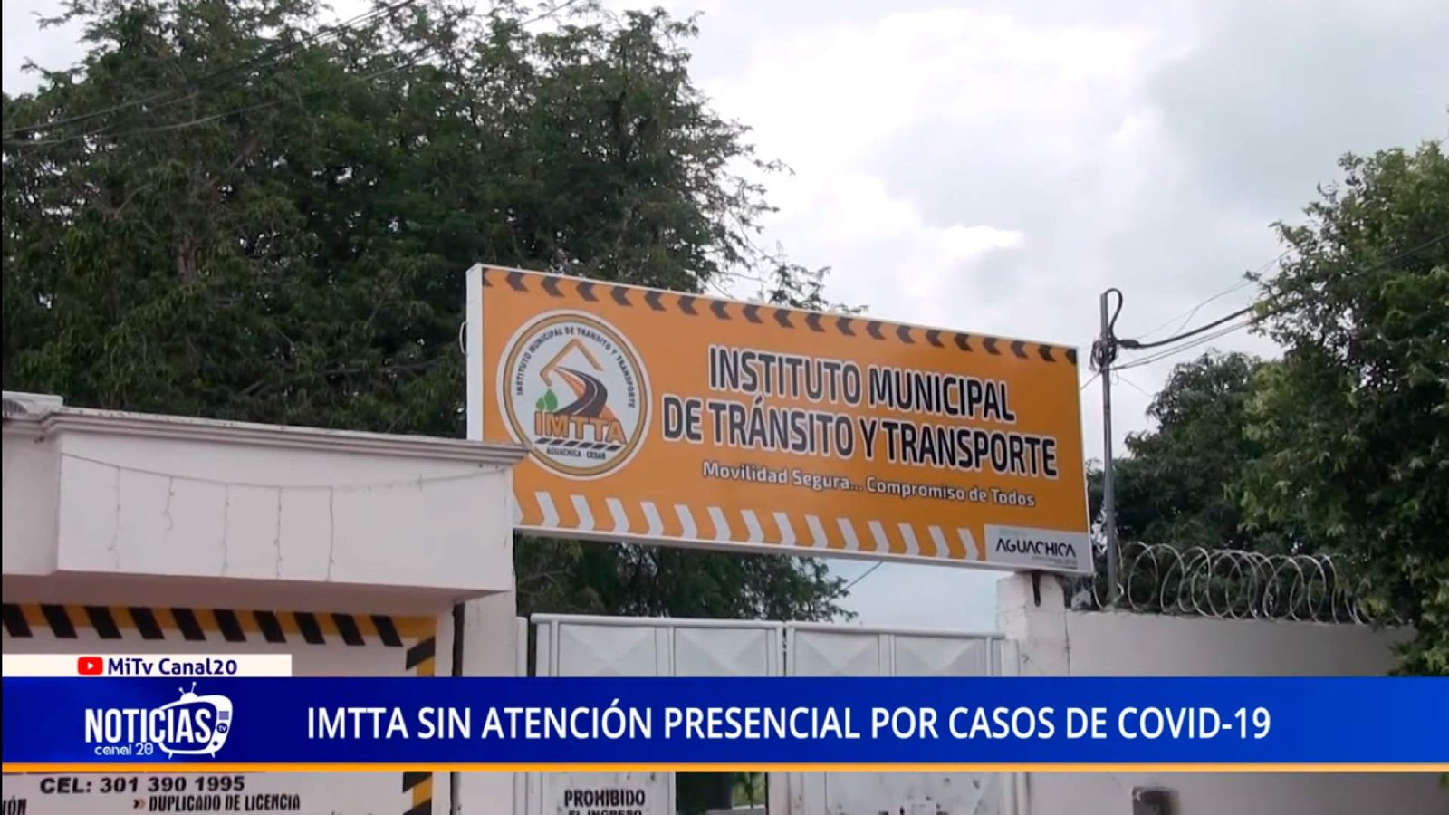 IMTTA SIN ATENCIÓN PRESENCIAL POR CASOS DE COVID 19 – MiTV Canal 20