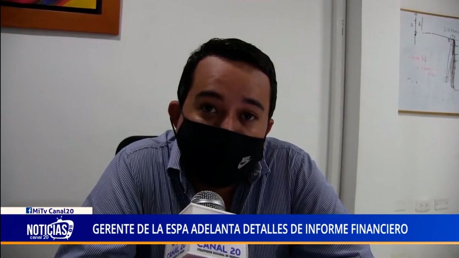 GERENTE DE LA ESPA ADELANTA DETALLES DE INFORME FINANCIERO