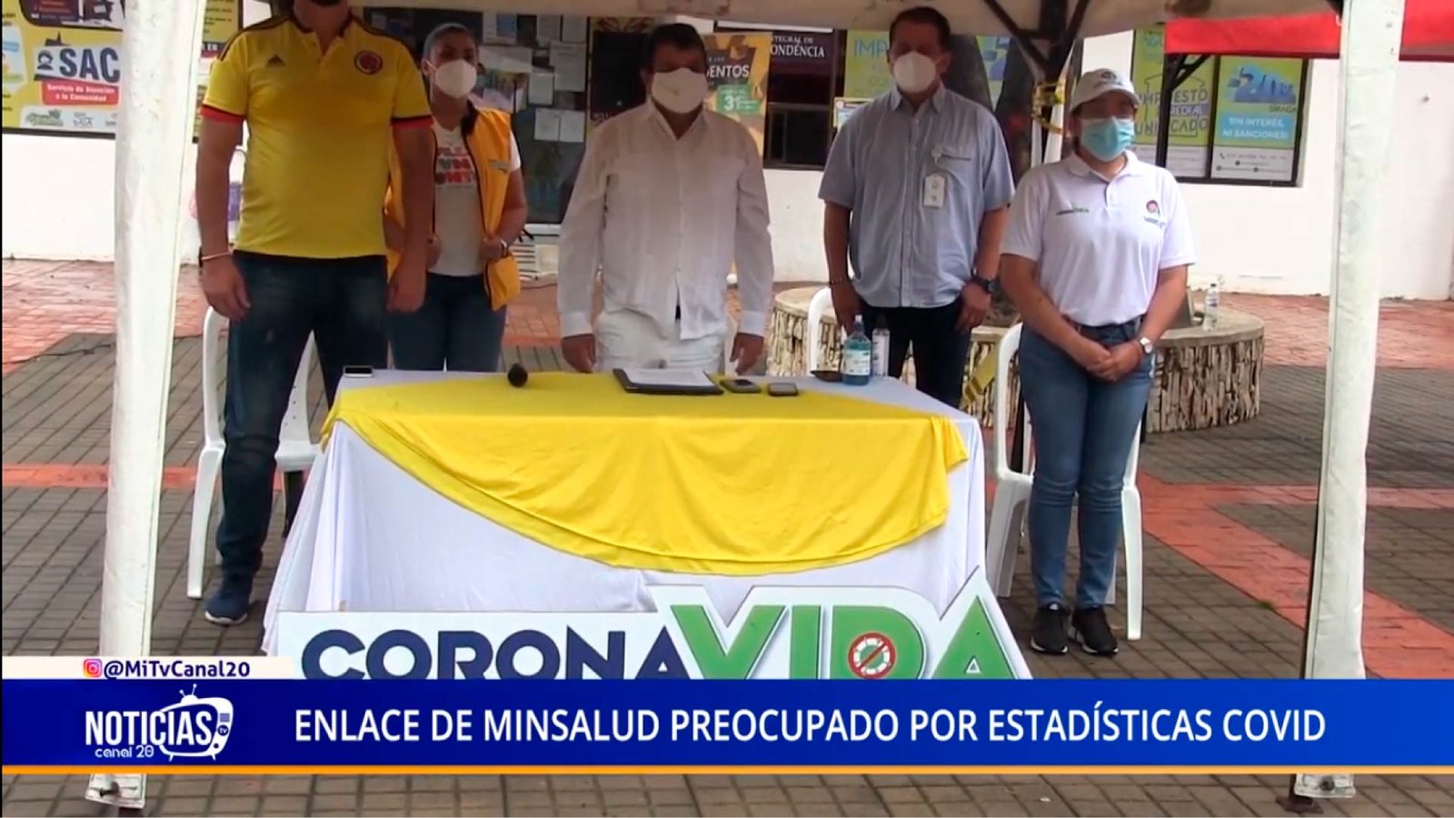 ENLACE DE MINSALUD PREOCUPADO POR ESTADÍSTICAS COVID