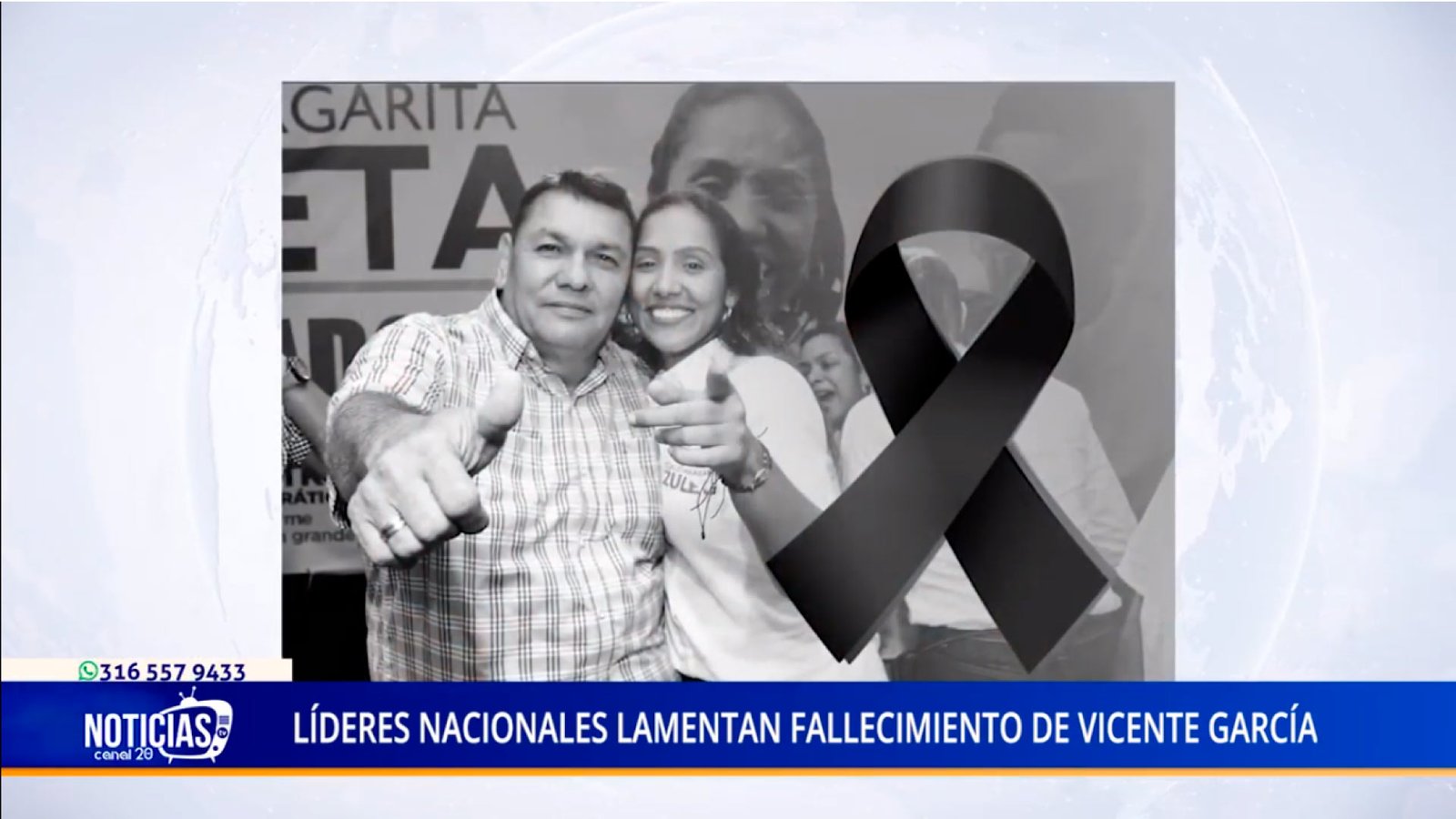 LÍDERES NACIONALES LAMENTAN FALLECIMIENTO DE VICENTE GARCÍA