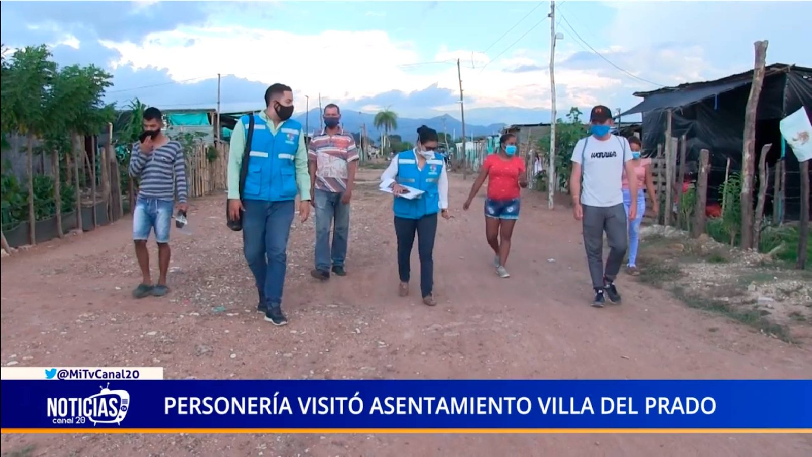 PERSONERÍA VISITÓ ASENTAMIENTO VILLA DEL PRADO