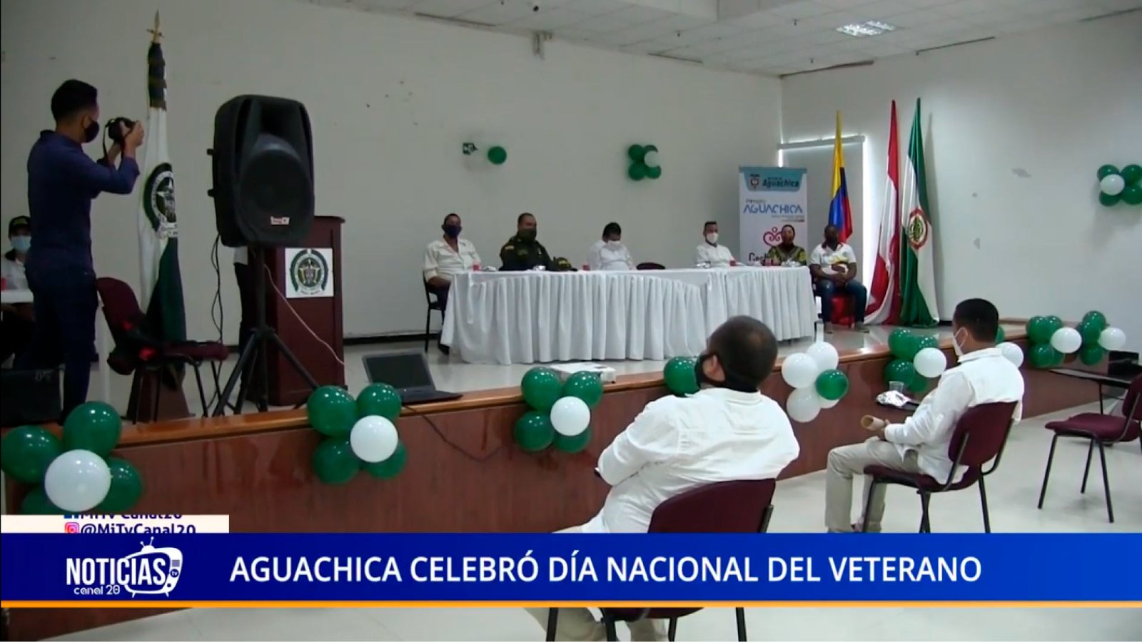 AGUACHICA CELEBRÓ DÍA NACIONAL DEL VETERANO