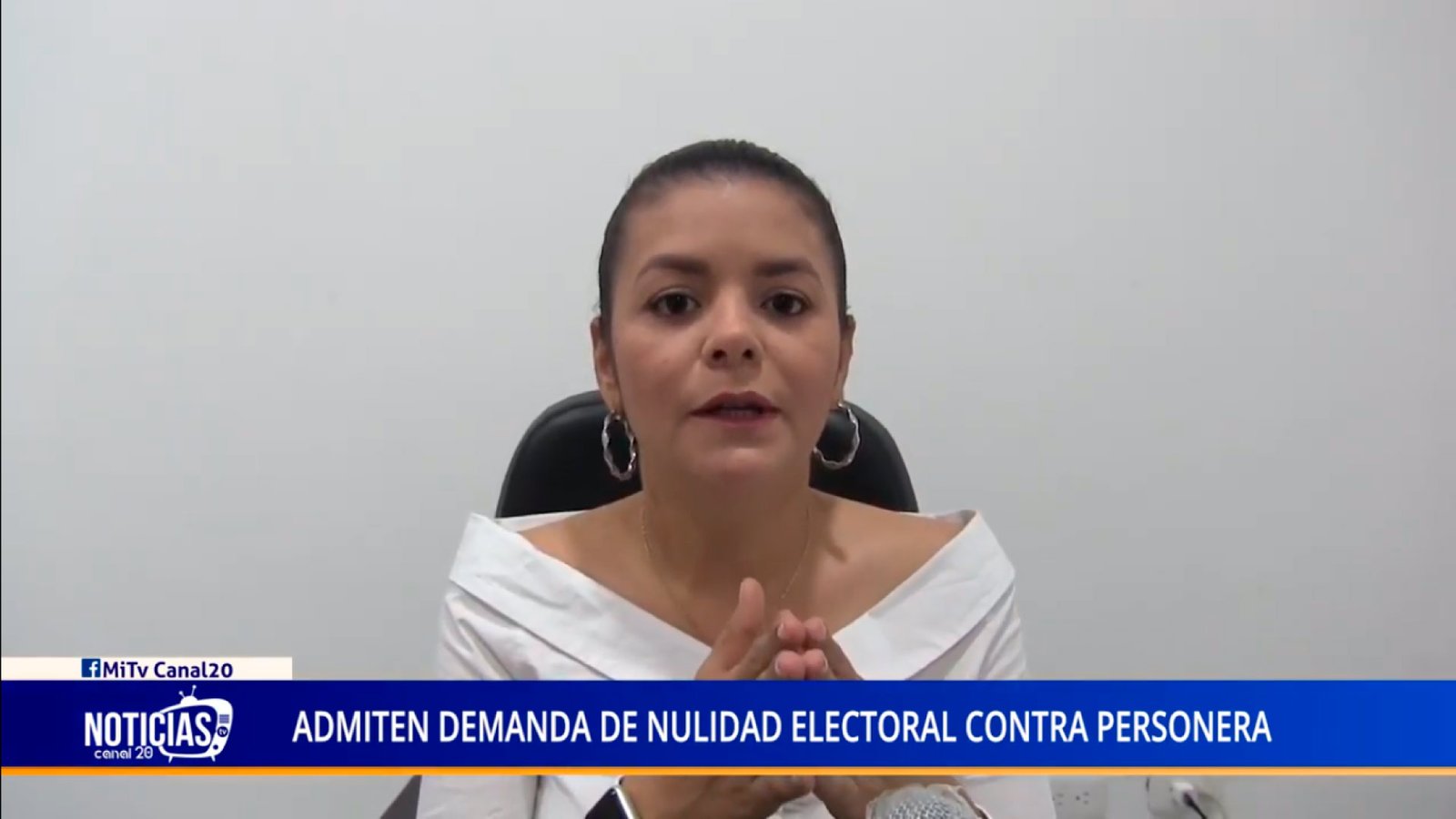 ADMITEN DEMANDA DE NULIDAD ELECTORAL CONTRA PERSONERA