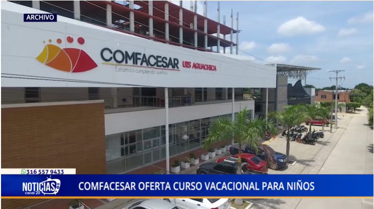 COMFACESAR OFERTA CURSO VACACIONAL PARA NIÑOS