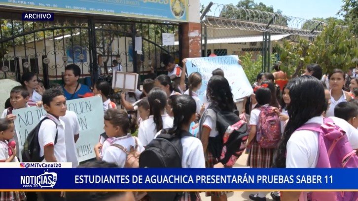 ESTUDIANTES DE AGUACHICA PRESENTARÁN PRUEBAS SABER 11