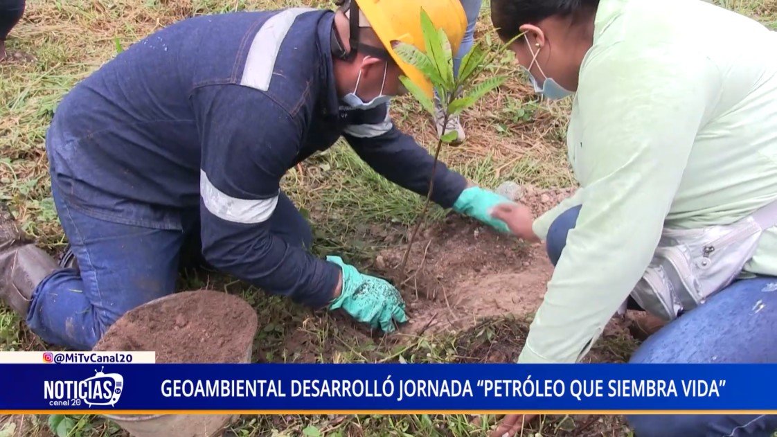 GEOAMBIENTAL DESARROLLÓ JORNADA “PETRÓLEO QUE SIEMBRA VIDA”