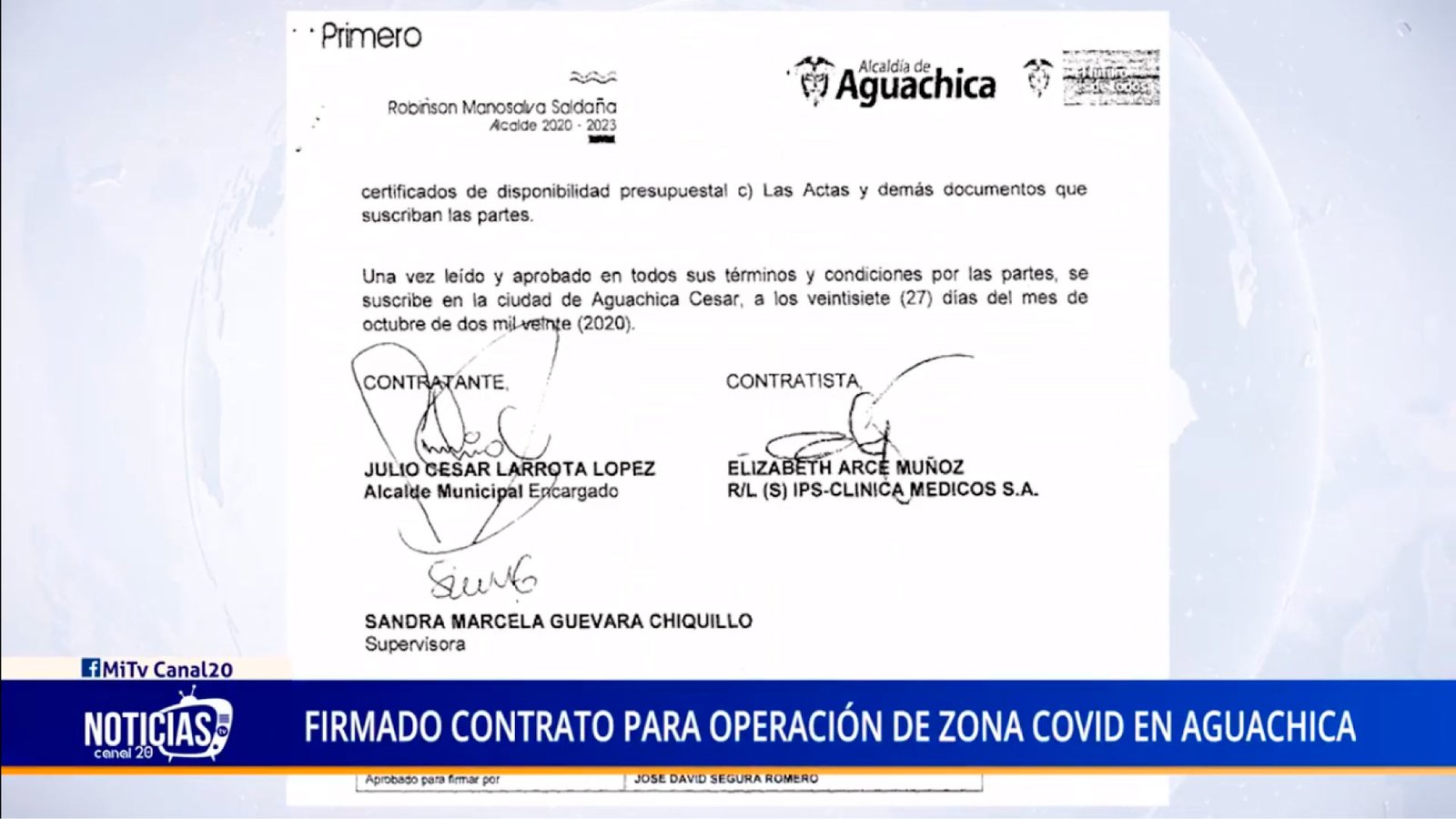CONTRATO PARA OPERACIÓN DE ZONA COVID EN AGUACHICA