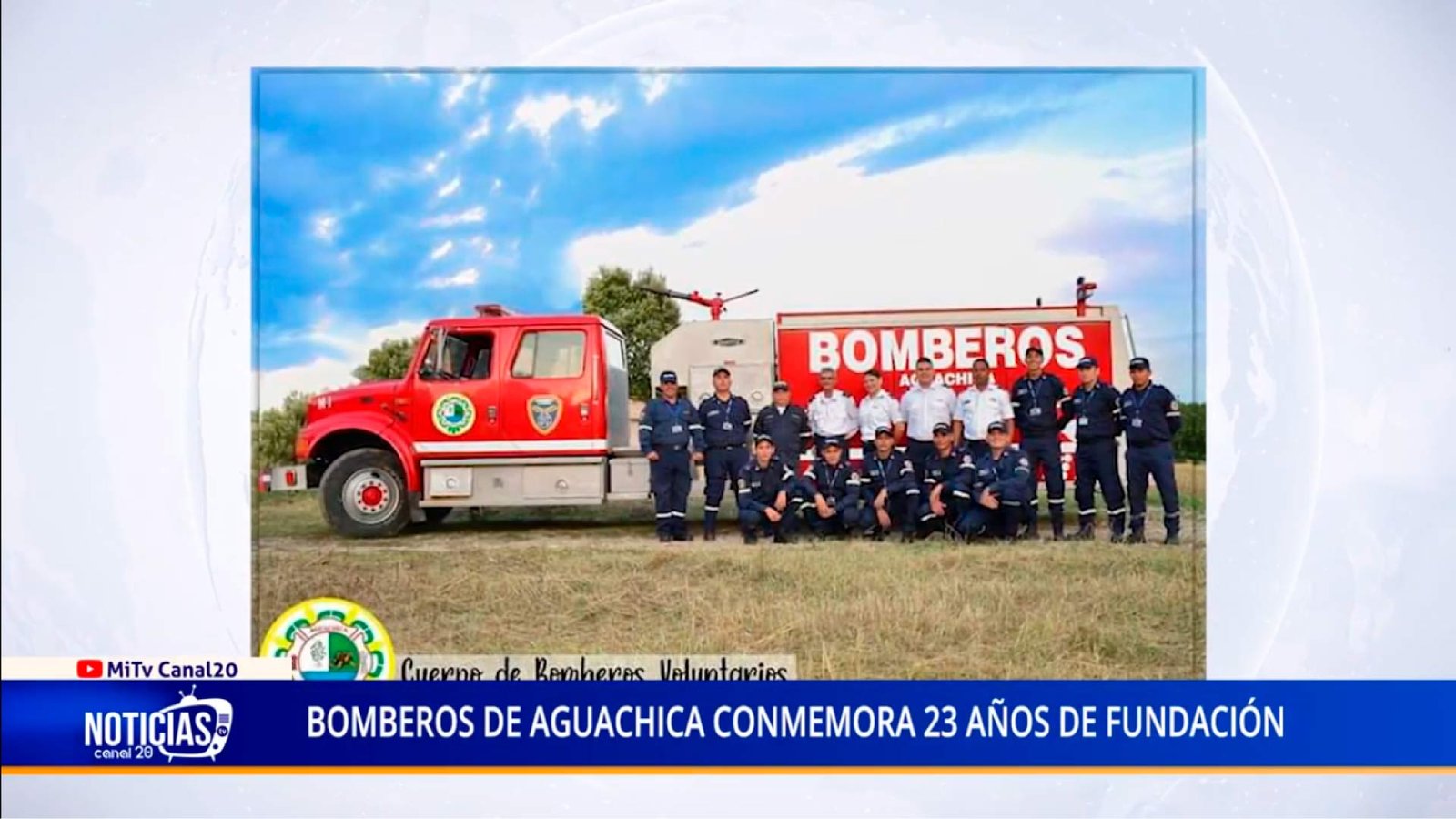 BOMBEROS DE AGUACHICA CONMEMORA 23 AÑOS DE FUNDACIÓN