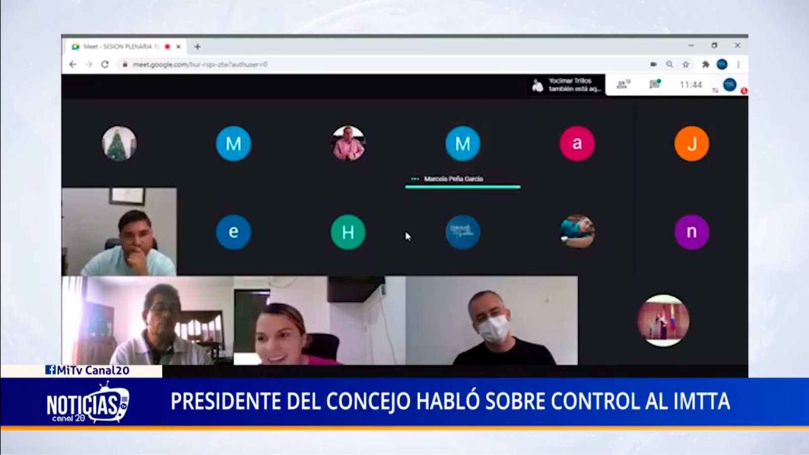 PRESIDENTE DEL CONCEJO HABLÓ SOBRE CONTROL AL IMTTA