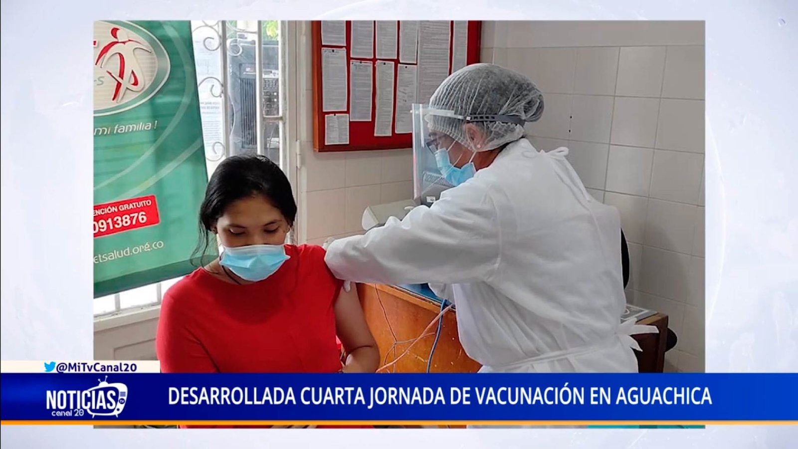 DESARROLLADA CUARTA JORNADA DE VACUNACIÓN EN AGUACHICA