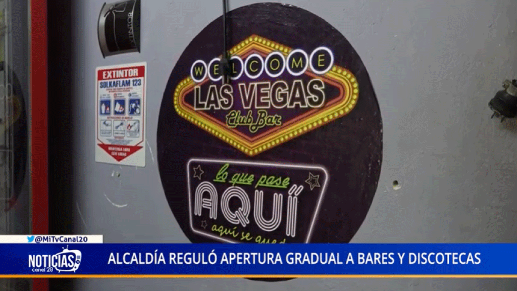 ALCALDÍA REGULÓ APERTURA GRADUAL A BARES Y DISCOTECAS
