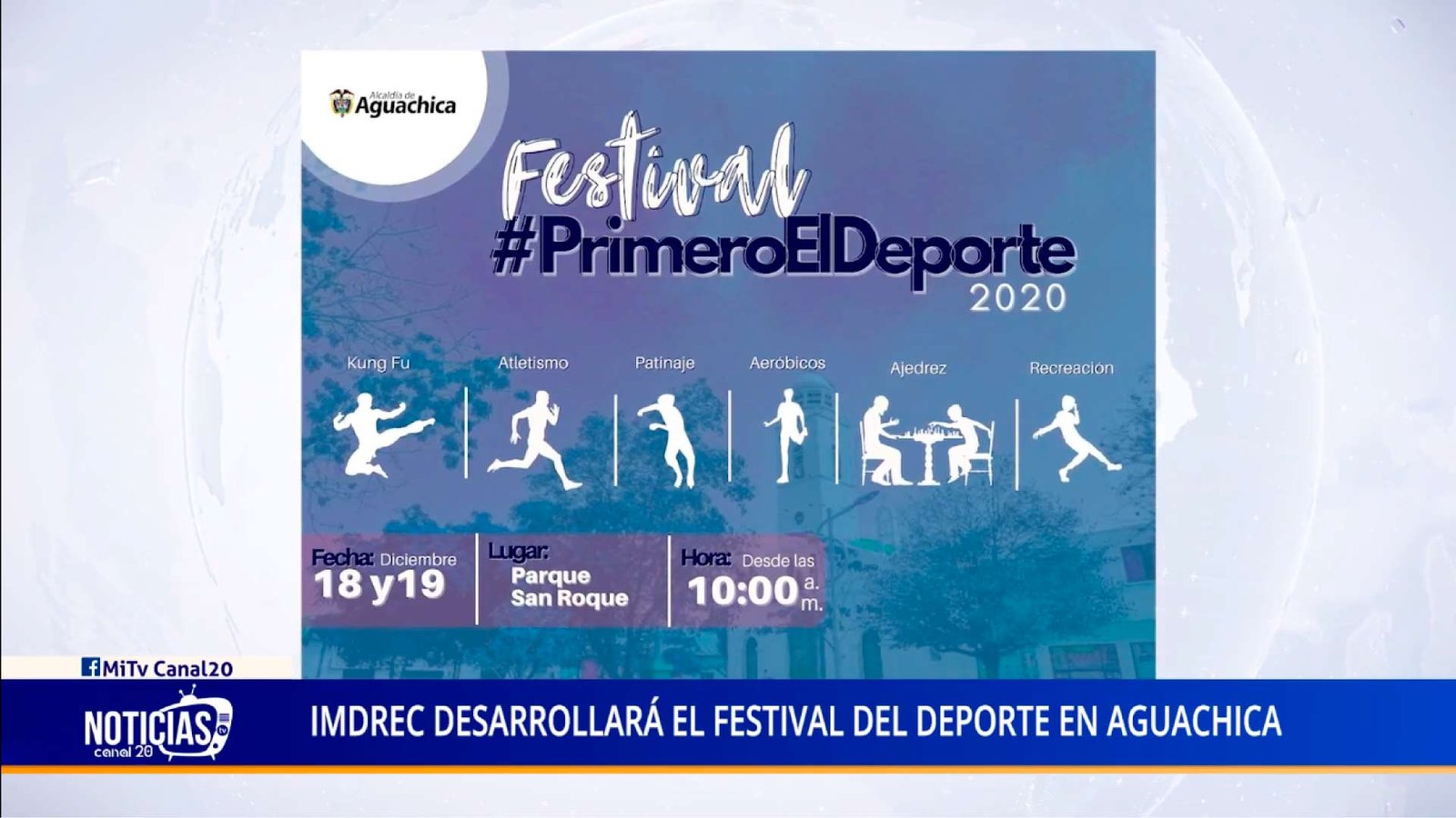 IMDREC DESARROLLARÁ EL FESTIVAL DEL DEPORTE EN AGUACHICA