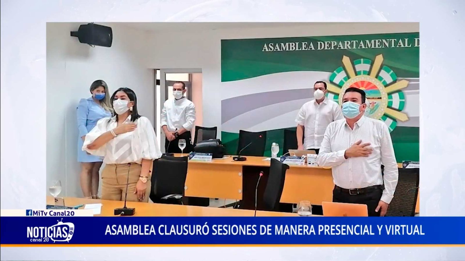 ASAMBLEA CLAUSURÓ SESIONES DE MANERA PRESENCIAL Y VIRTUAL