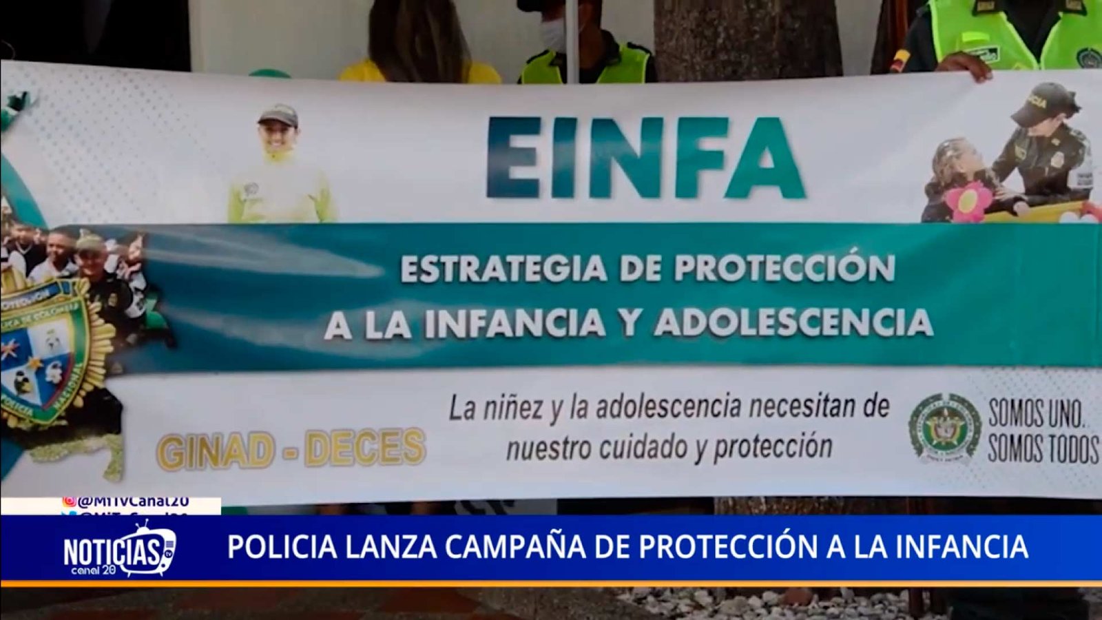 POLICIA LANZA CAMPAÑA DE PROTECCIÓN A LA INFANCIA