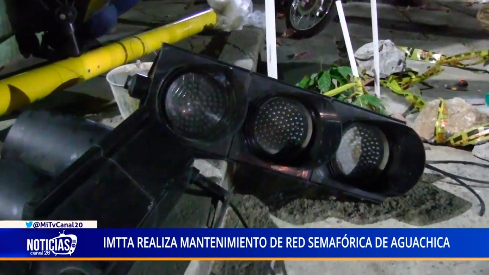 IMTTA REALIZA MANTENIMIENTO DE RED SEMAFÓRICA DE AGUACHICA