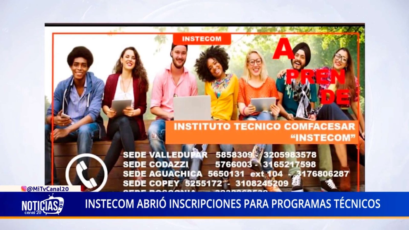 INSTECOM ABRIÓ INSCRIPCIONES PARA PROGRAMAS TÉCNICOS