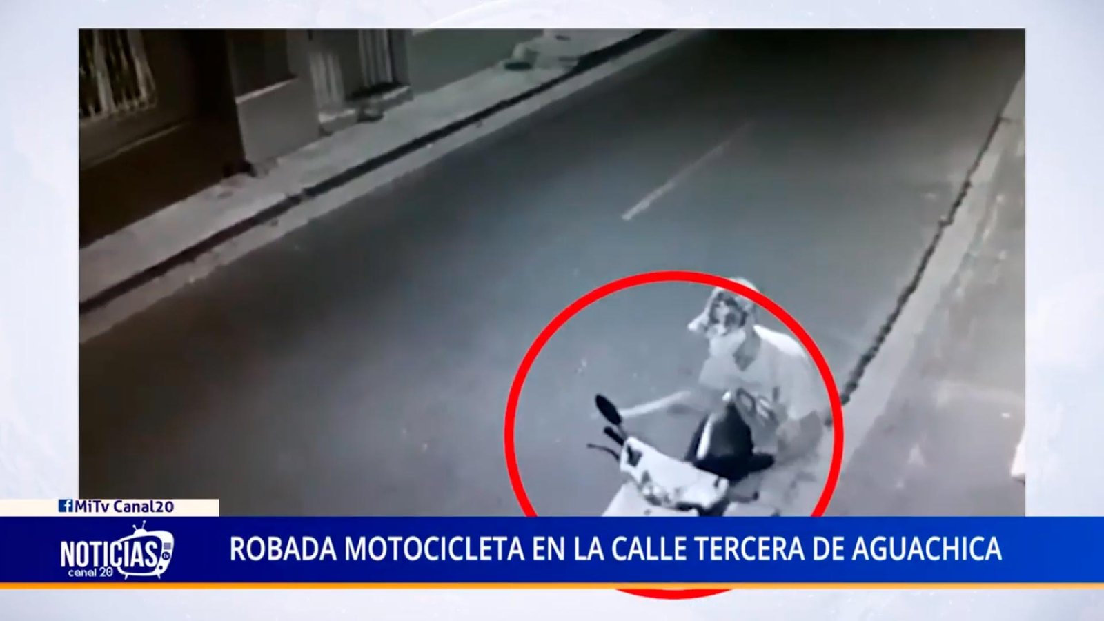 ROBADA MOTOCICLETA EN LA CALLE TERCERA DE AGUACHICA