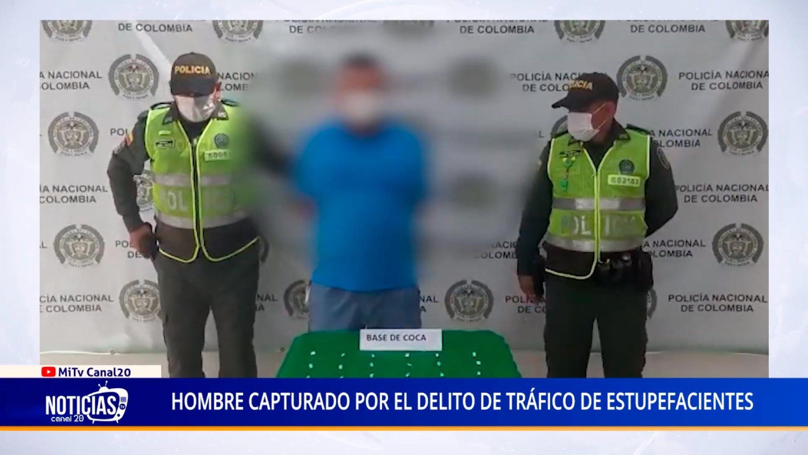 HOMBRE CAPTURADO POR EL DELITO DE TRÁFICO DE ESTUPEFACIENTES