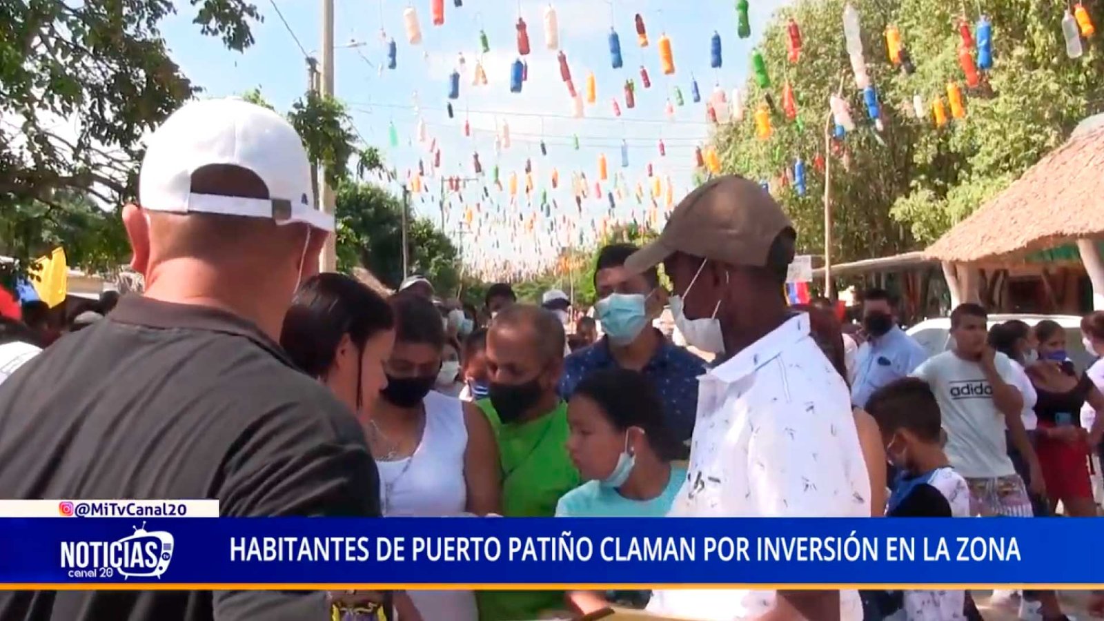 HABITANTES DE PUERTO PATIÑO CLAMAN POR INVERSIÓN EN LA ZONA