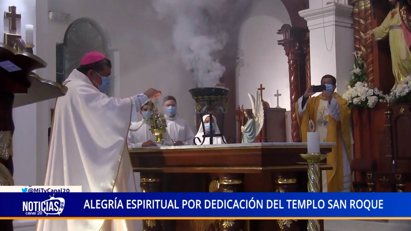 ALEGRÍA ESPIRITUAL POR DEDICACIÓN DEL TEMPLO SAN ROQUE