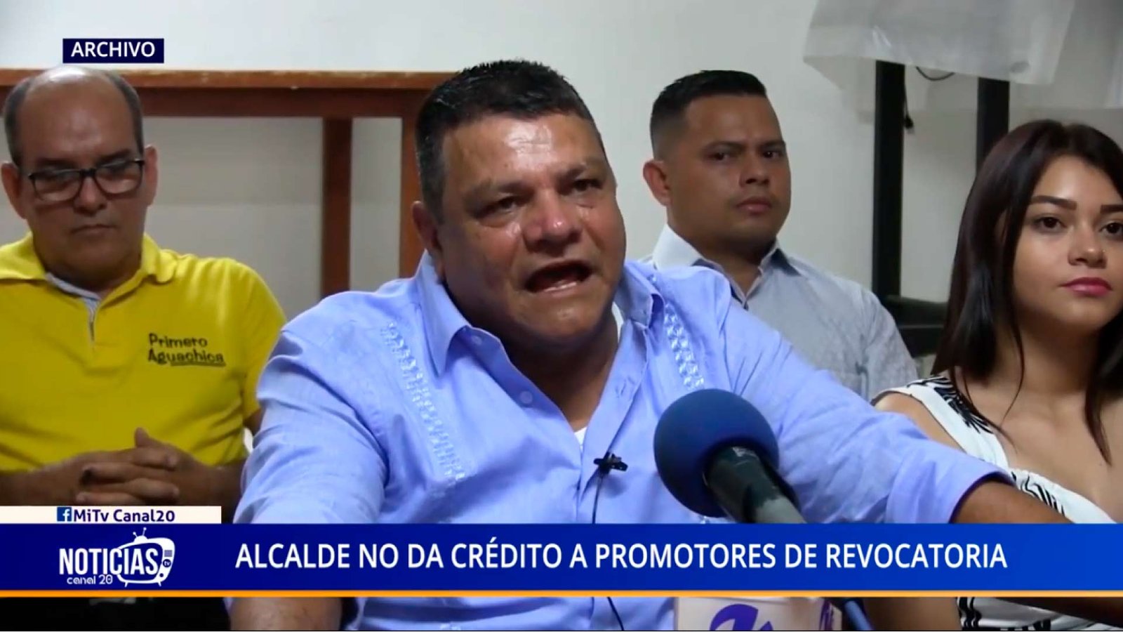 ALCALDE NO DA CRÉDITO A PROMOTORES DE REVOCATORIA