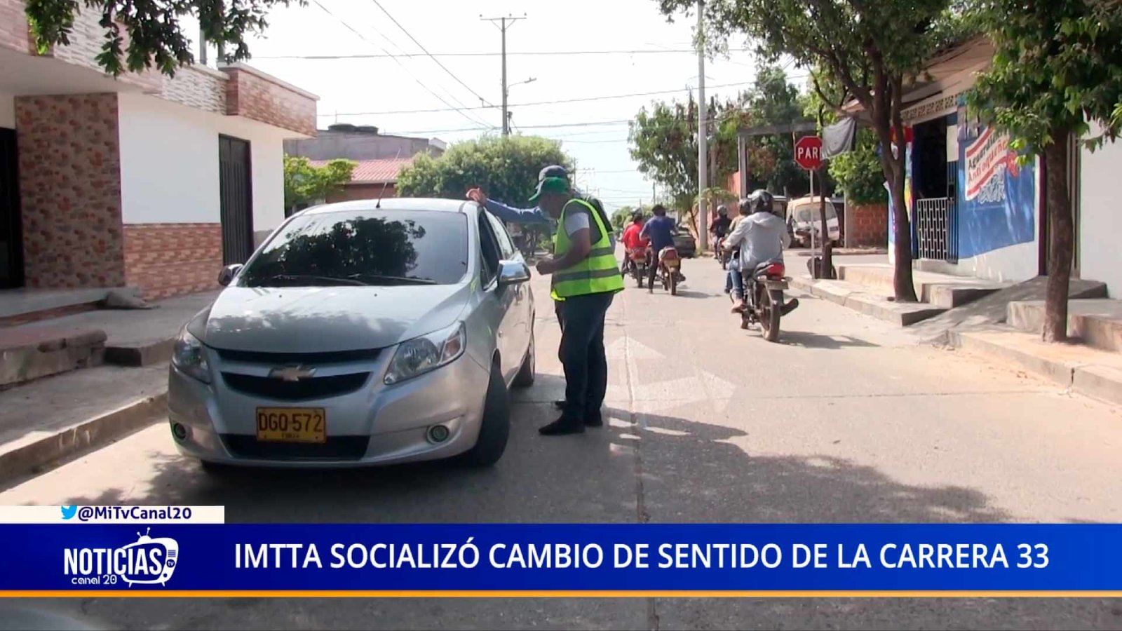 IMTTA SOCIALIZÓ CAMBIO DE SENTIDO DE LA CARRERA 33